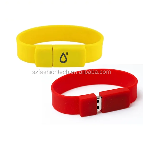 colorful bracelet memorias USB Pendrive wrist USB flash drive 1GB 2GB 4GB 8GB 16GB 32GB USB key - ANKUX.COM