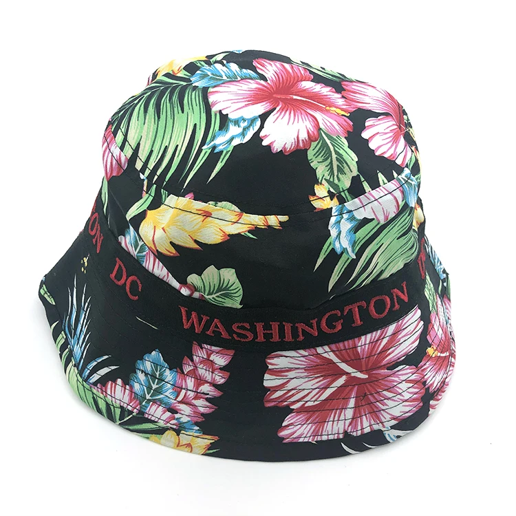 wide brim bucket hat with ties