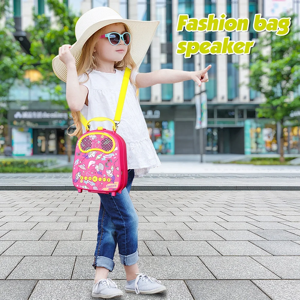 Фабрика Шэньчжэнь детский караоке-аппарат с двумя микрофонами отличное качество красивый дизайн электронные музыкальные инструменты