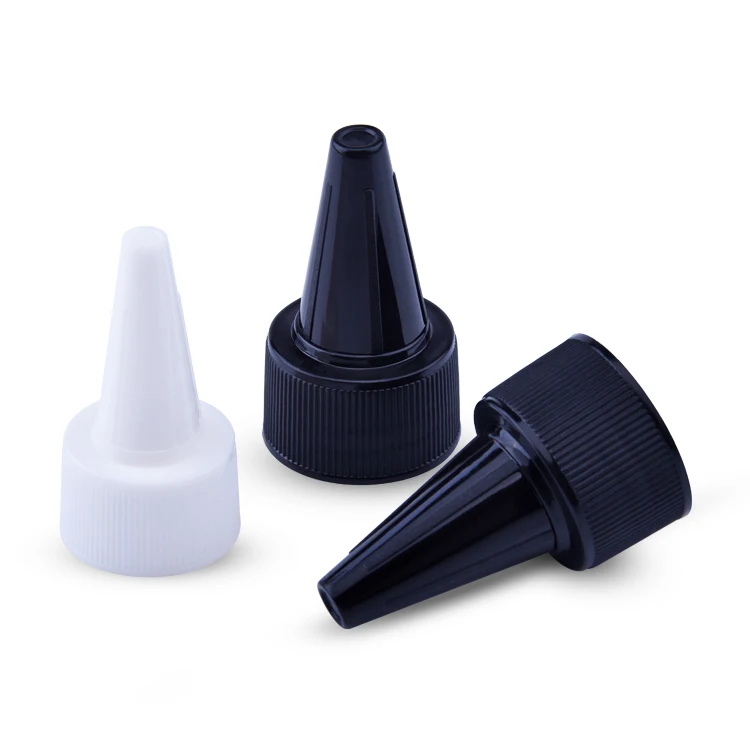 C9021 20/410 24/410 20mm 28mm 24mm Nozzle Closure Lid Squeeze 28/410 Screw Cap,PCR PP Screw Cap,Twist Top Cap for Bottles