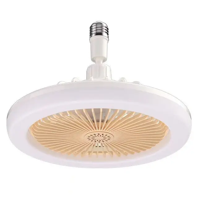 Low Noise Modern Indoor Bedroom Decorative Smart Remote Control Dimmable LED Ceiling Fan With Light