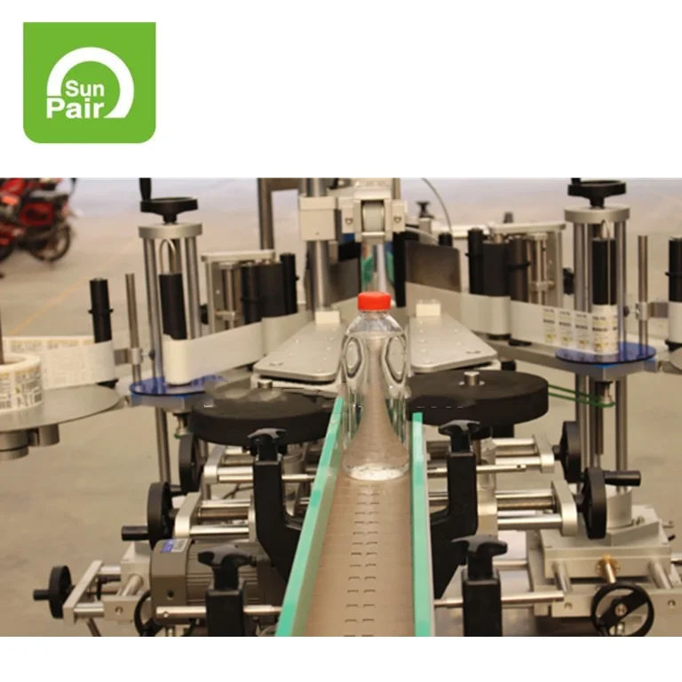 Крупный производитель PM-630 Автоматическая круглая бутылка Наклейка Этикетировочная машина для круглых