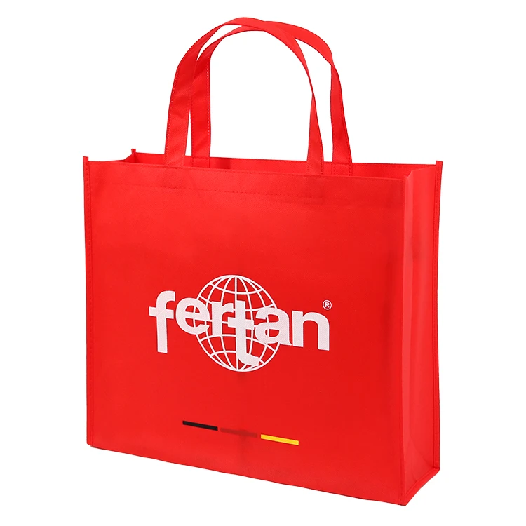 Wholesale Price Custom Printed Recycle Reusable PP Laminated Non Woven Tote Shopping Bags
