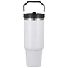 Blanc - couvercle pour boisson individuelle