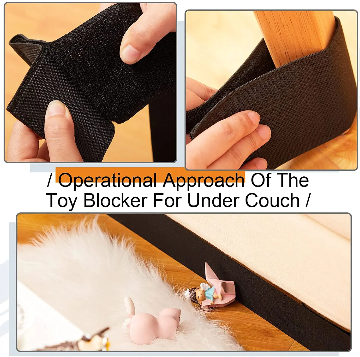 Toy Blocker For Under Couch Adjustable The Bed Blocker For Pets Bumper