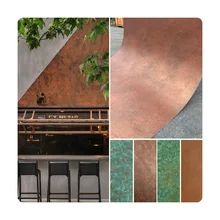 Factory Price Copper Wall Panels Rustic Copper Panels Aged Copper Panel Soft Cement Board For Exterior Surface Decoration