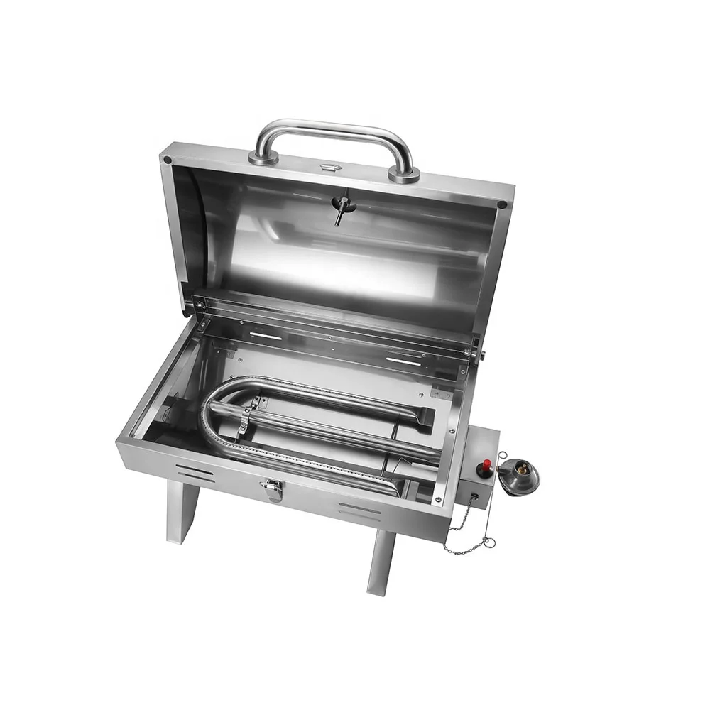 13,000 Btu Tabletop Grill Outdoor Cooking Stove With Foldable Legs