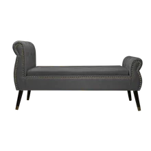 Luxurious Multi Functional Soft Sofa Storage Ottoman With Arm Rest