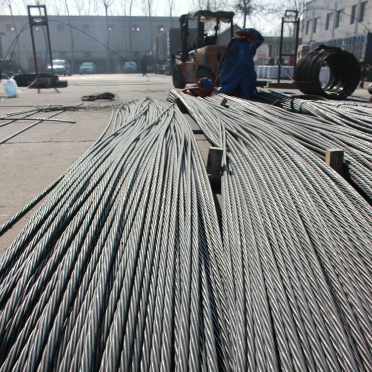 Swpr7bn Swpr7bl Pc Strand 7 Wire Low Relaxation Grade 270 Pc Strand