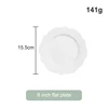6 inch white plate
