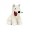 Confession rose west highland 25 cm-sacchetto antipolvere a tre etichette
