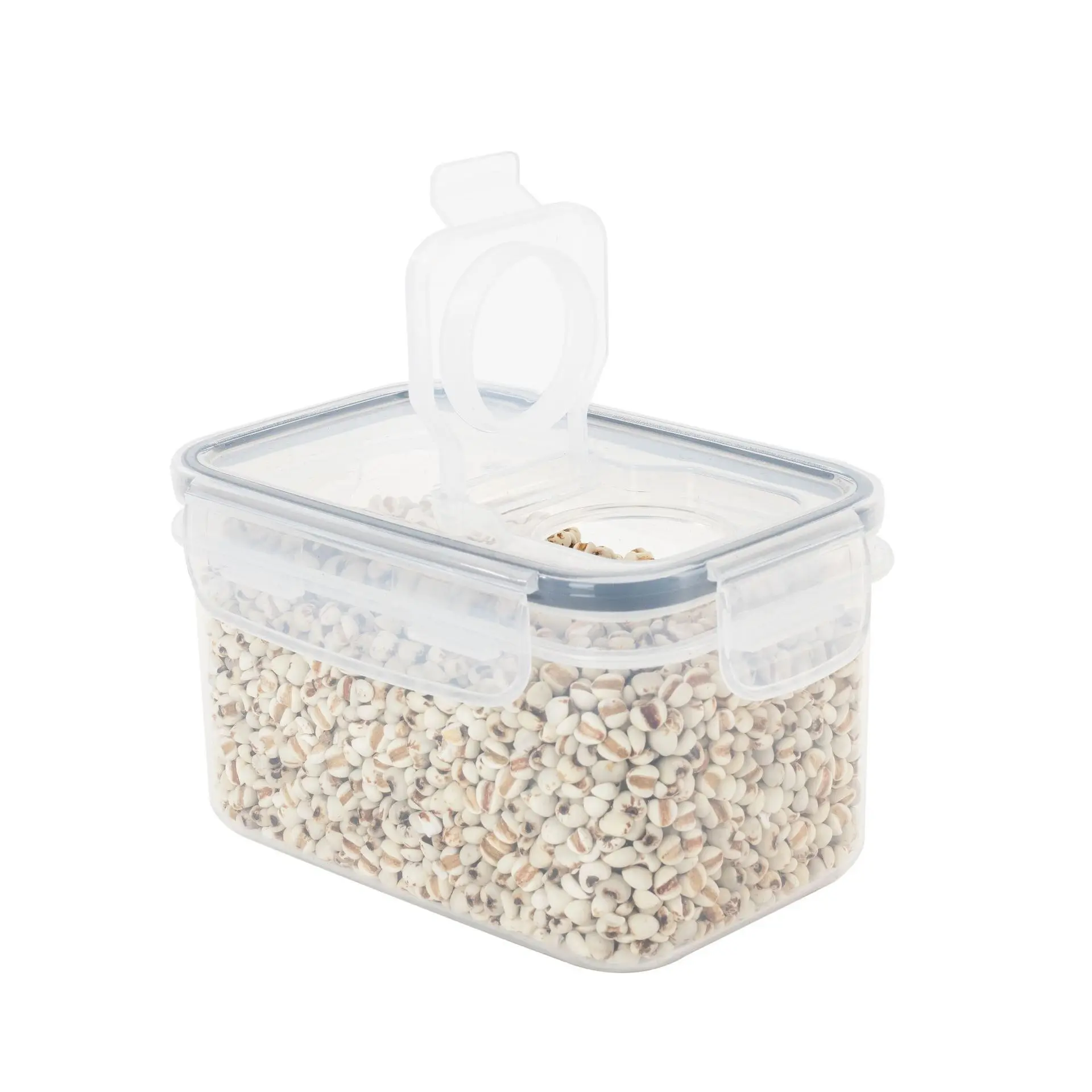 Food Grade Pp Rice Storage Container with Fresh Keeping Lid Grain Dispenser Large Capacity details