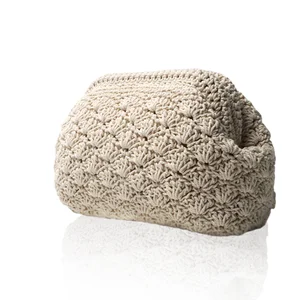 Fashion Portable Women Eco-friendly Outdoor Portable Travel Small Fabric Chain Crossbody Shoulder Sling Cosmetic Pouch Bag