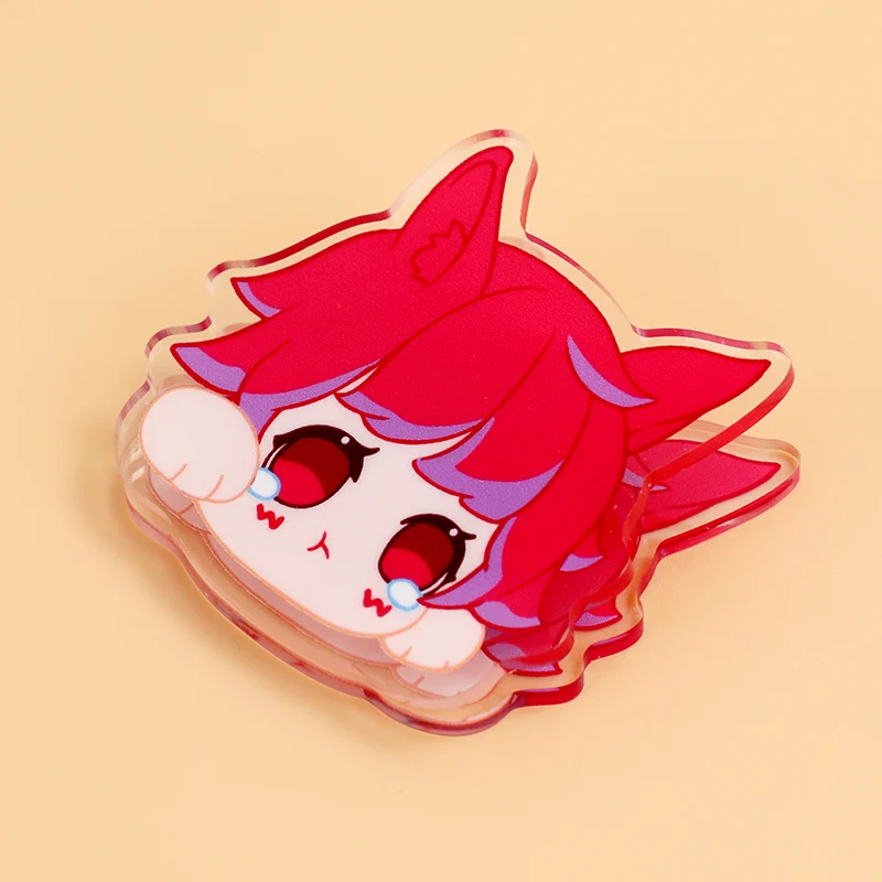 Vograce пользовательский пластиковый зажим аниме мультфильм дизайн бумага акриловый прочный