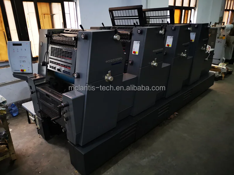 Refurnished GTO Four Color Offset Printing Machine Compatible with Heidelberg