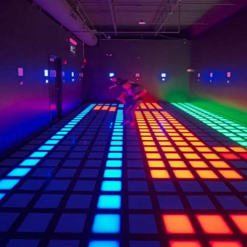 Activate Game Led Floor Light Dance Game Interactive Pressure Sensing