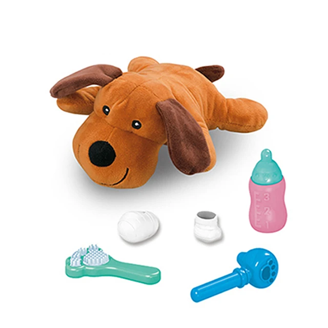 KSF детский докторский игровой набор, детские мягкие животные, плюшевые щенки, уход за питомцами, серия докторских ролевых собак, стоматологическая игрушка