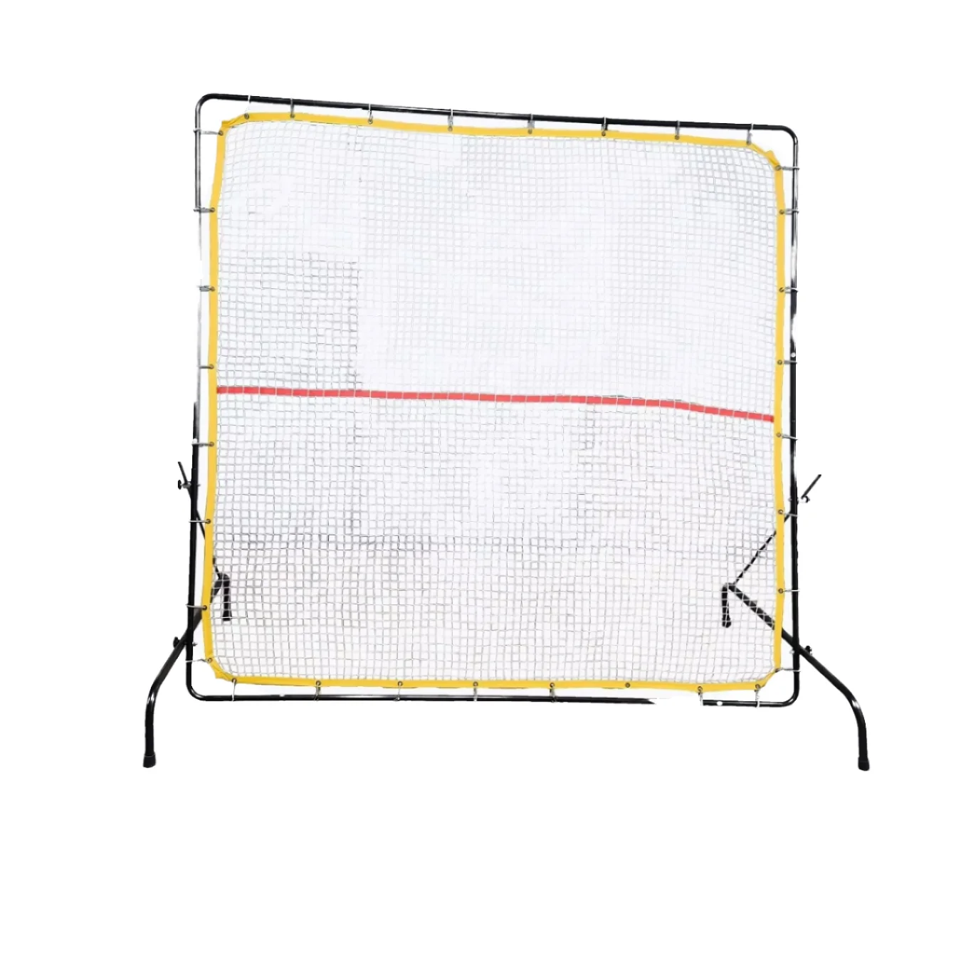 Professional Adjustable Rebound Net Tennis Training Equipment 2mx2m Portable Groundstrokes Volleyer Made 100CM
