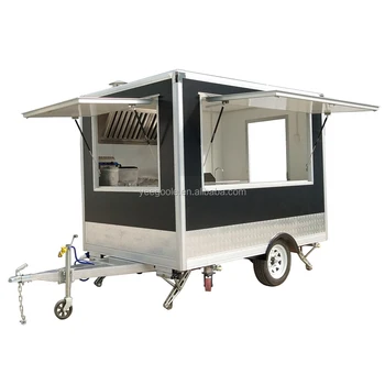 Food Vending Trailer Cars For Sale Mobile Restaurant Trailer fast Snack Trailer fast Food Carts Selling Food Truck CE