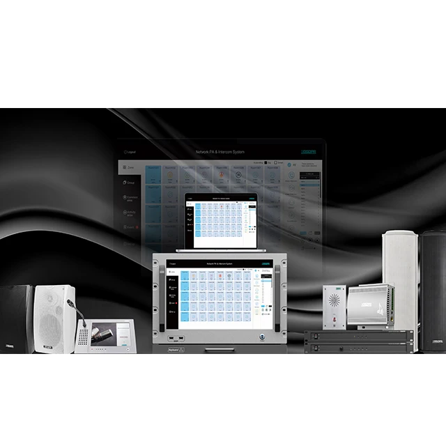 School Ip Based Public Address Pa Communication System Solution Buy Ip Network System Solution