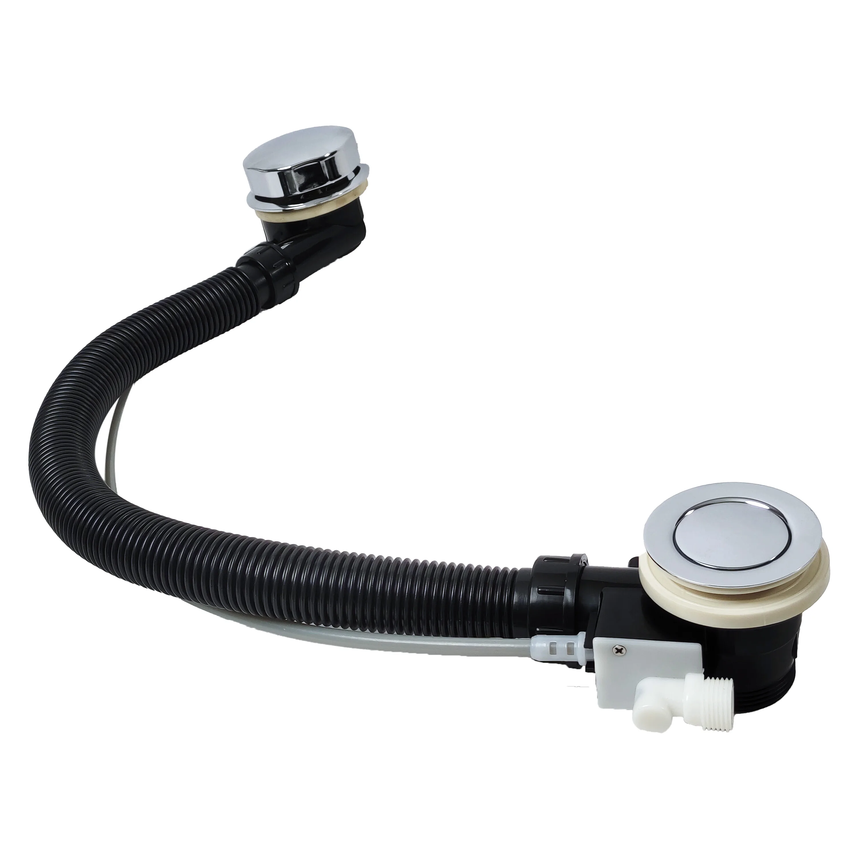 Durable Plastic Bathtub Drain Hoses Flexible Drain Pipe Bathroom Vanity