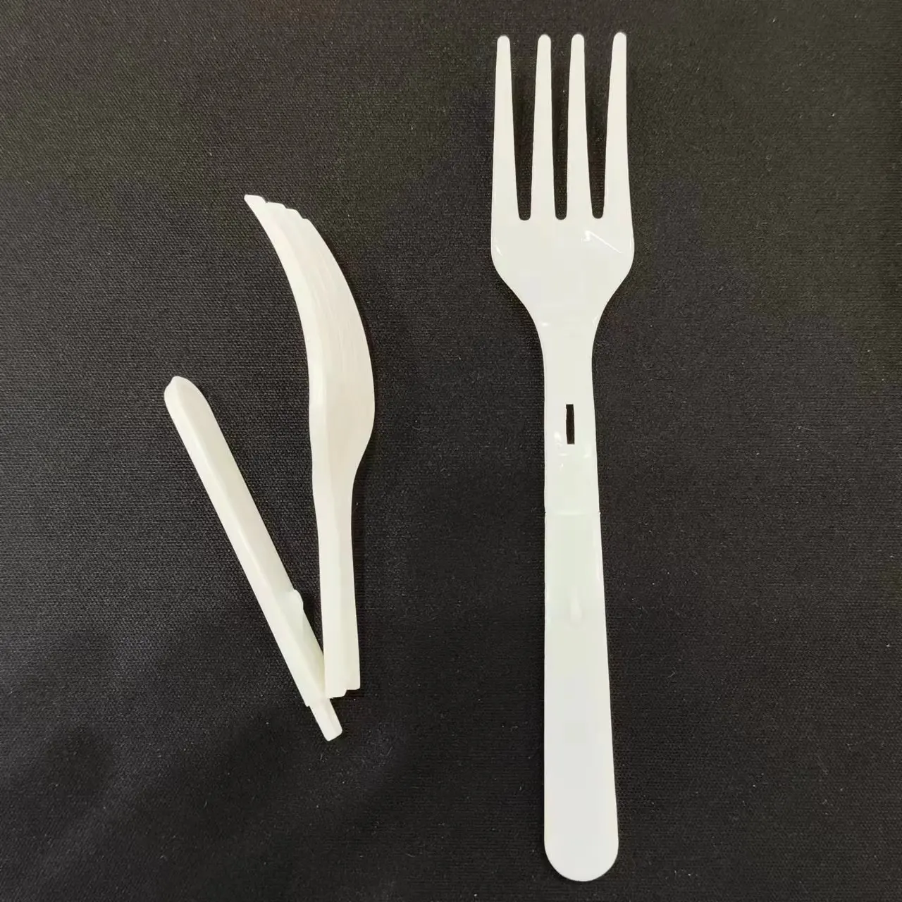 Bulk Packed Or Individually Packed Portable Disposable Folding Plastic