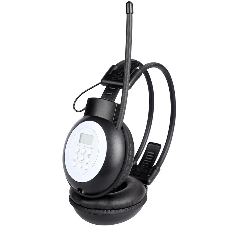 Jinghe FM Headphone Radio Receiver Professional Portable