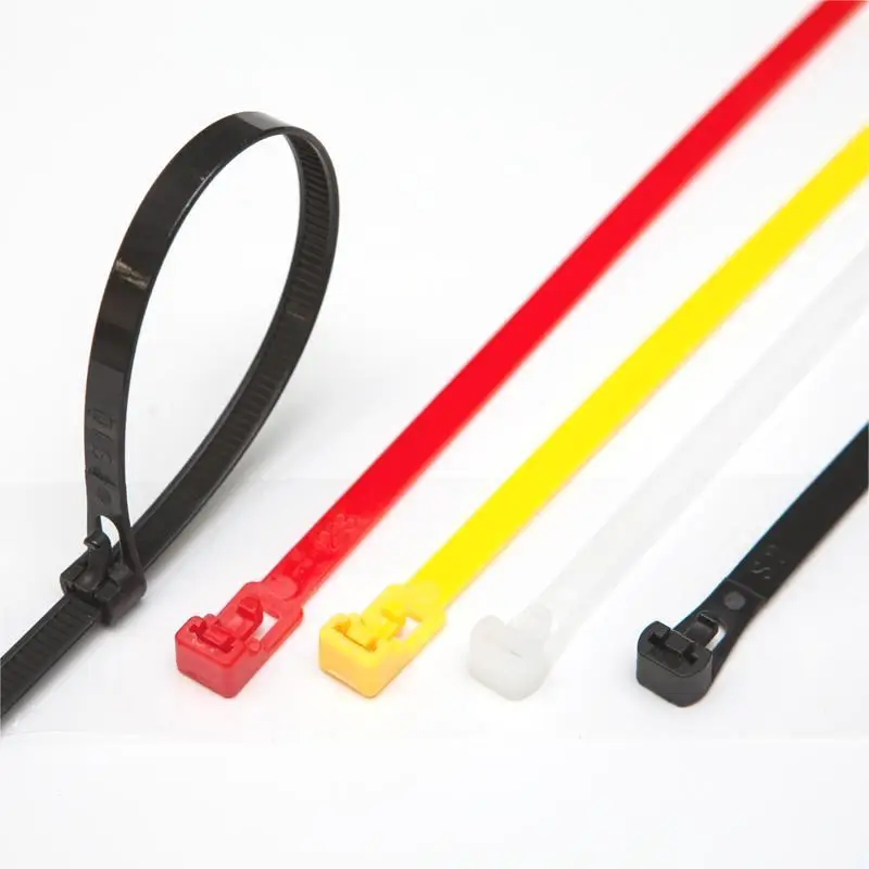 Releasable Nylon Cable Ties Size 7.6X250mm