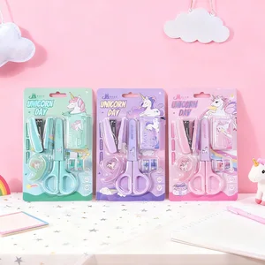 Popular Whimsical Unicorn 6-Piece Set - Cute Multipurpose Stationery for Students & Artists Gift Giving