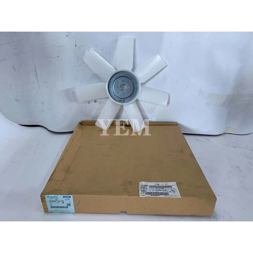 V2203 Fan Blade 15476-74110 for Kubota Engine Rebuilding Kit 2