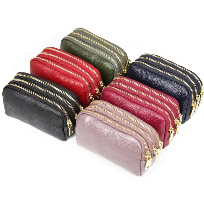 Buy Wholesale China Leather Vintage Buckle Kiss Lock Coin Purse