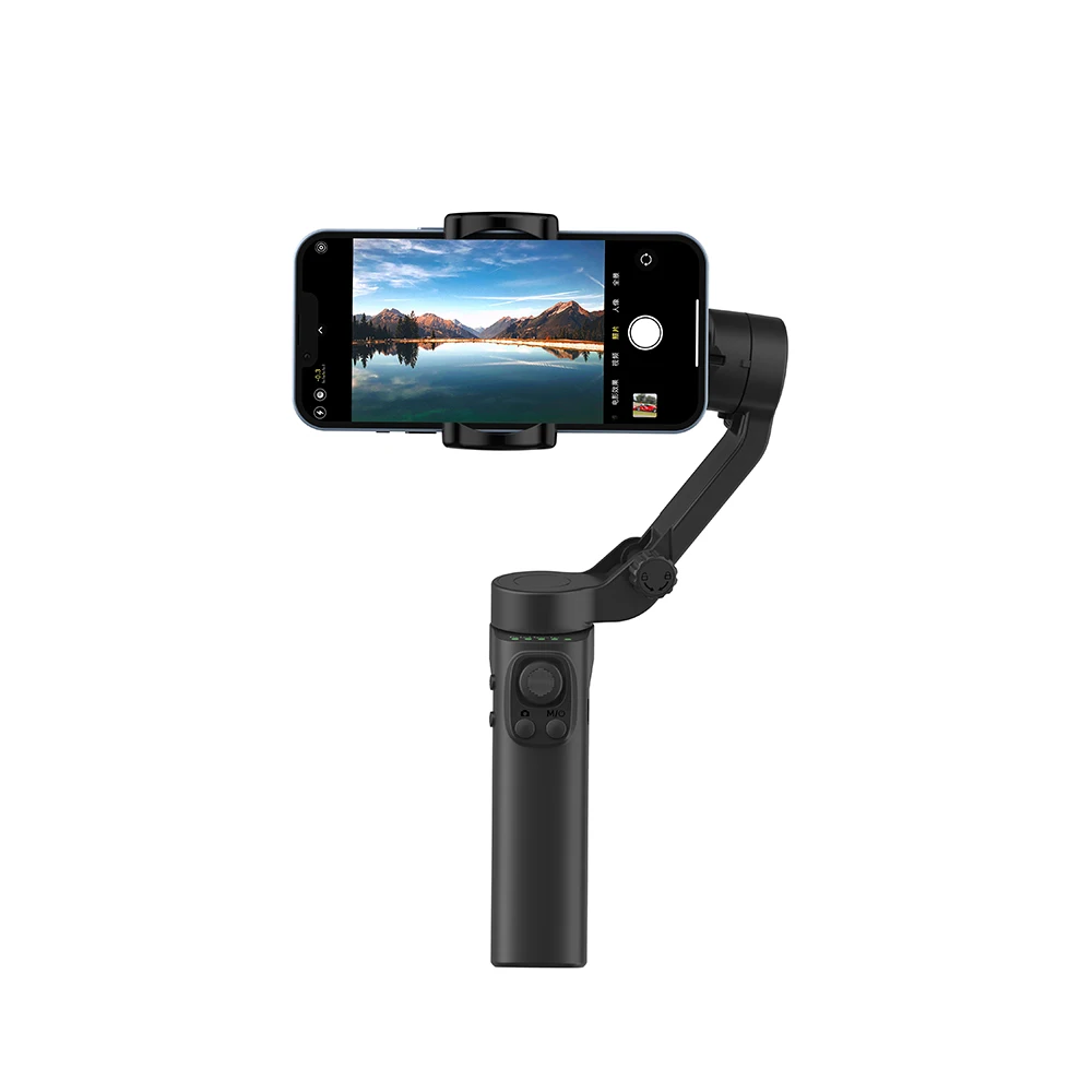 Flexible Handheld Gimbal Stabilizer Mobile Phone 3 Axis Tripod Stand Auto Face Tracking Tripod