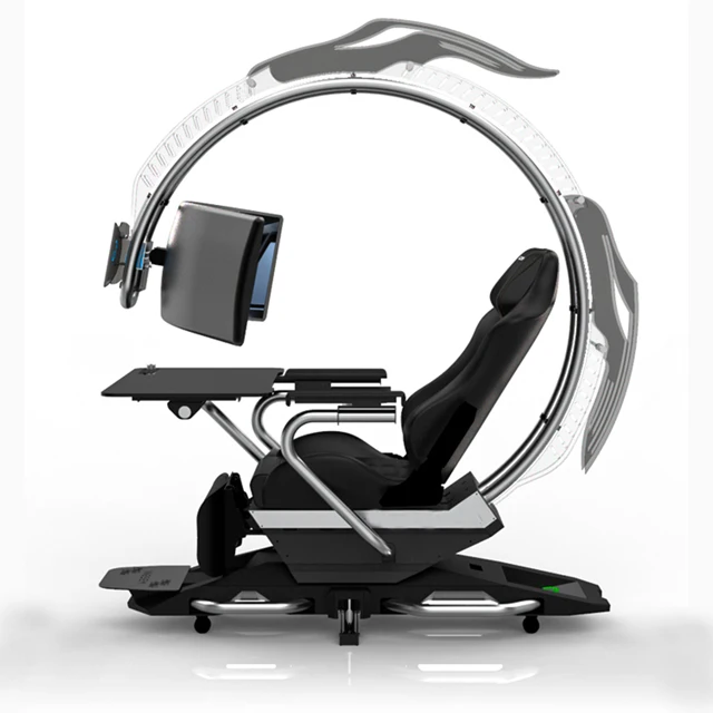 Gaming Chair Cockpit Chair Fully Recline Rgb Led Support Custom Esports 