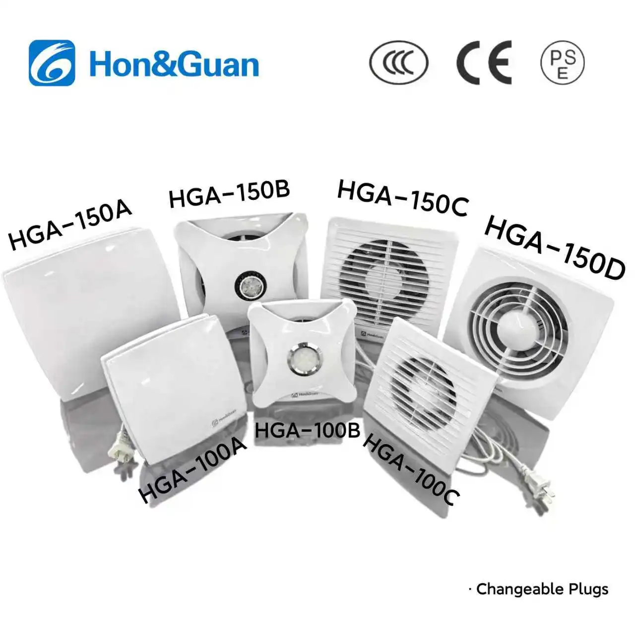 Mounted Wall Exhaust Fan, 4''6'', Ceiling - detail 2