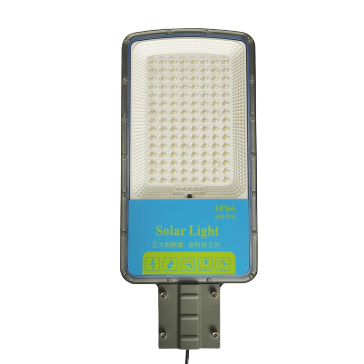 HS CODE 9405409000 200 W Rechargeable Road Lamp 100 Watt Solar LED Street Light