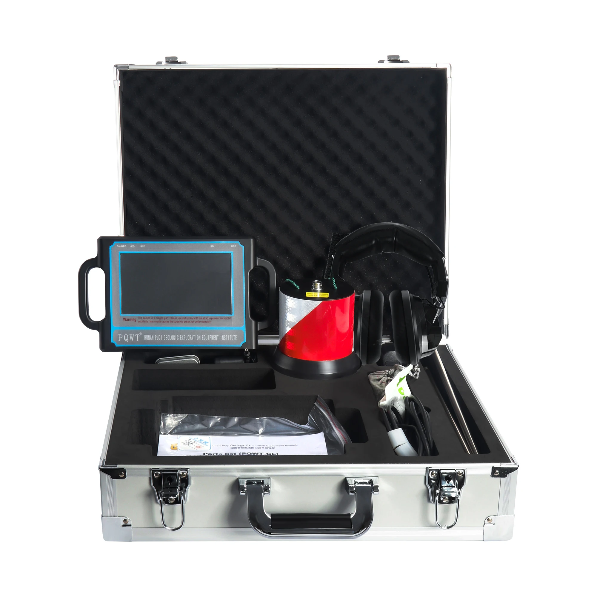 PQWT CL200 Ultrasonic Water Leak Detector Electric Leakage Detector Underground Pipe Lines