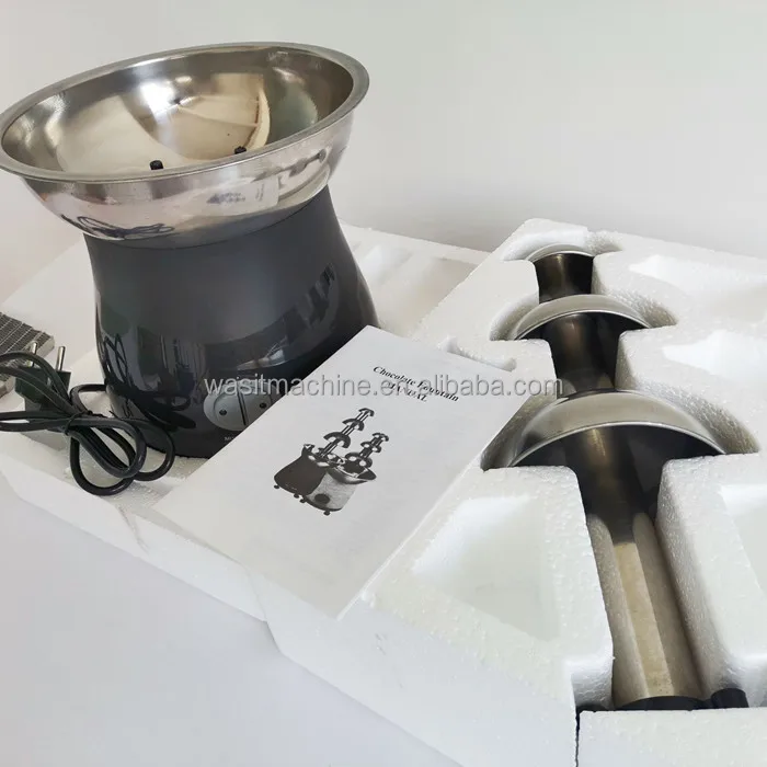 melting Cheap Professional Chocolate Fountain commercial chocolate fountain machine