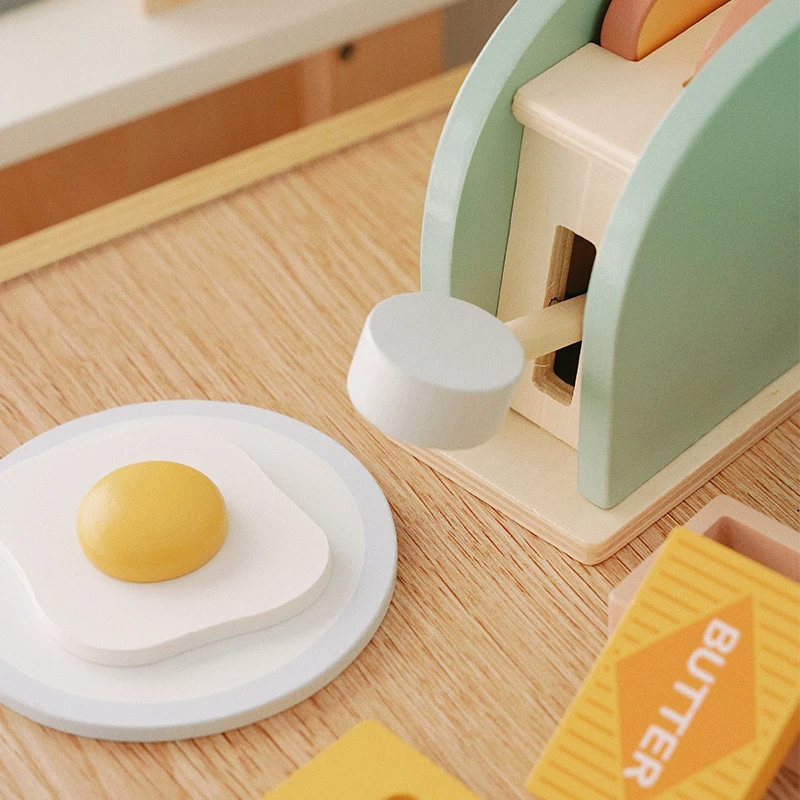 CE CPC New Arrivals Children Wooden Kitchen Pretend Play Toy Simulation  Food Bread Maker Machine Wooden Toaster Toys| Alibaba.com