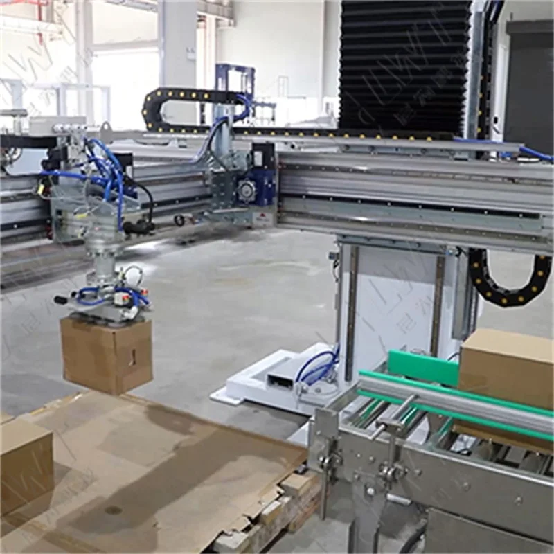 Automatic Palletizer/single Column Palletizing Machine/whole Layer Clamp Type Palletizer