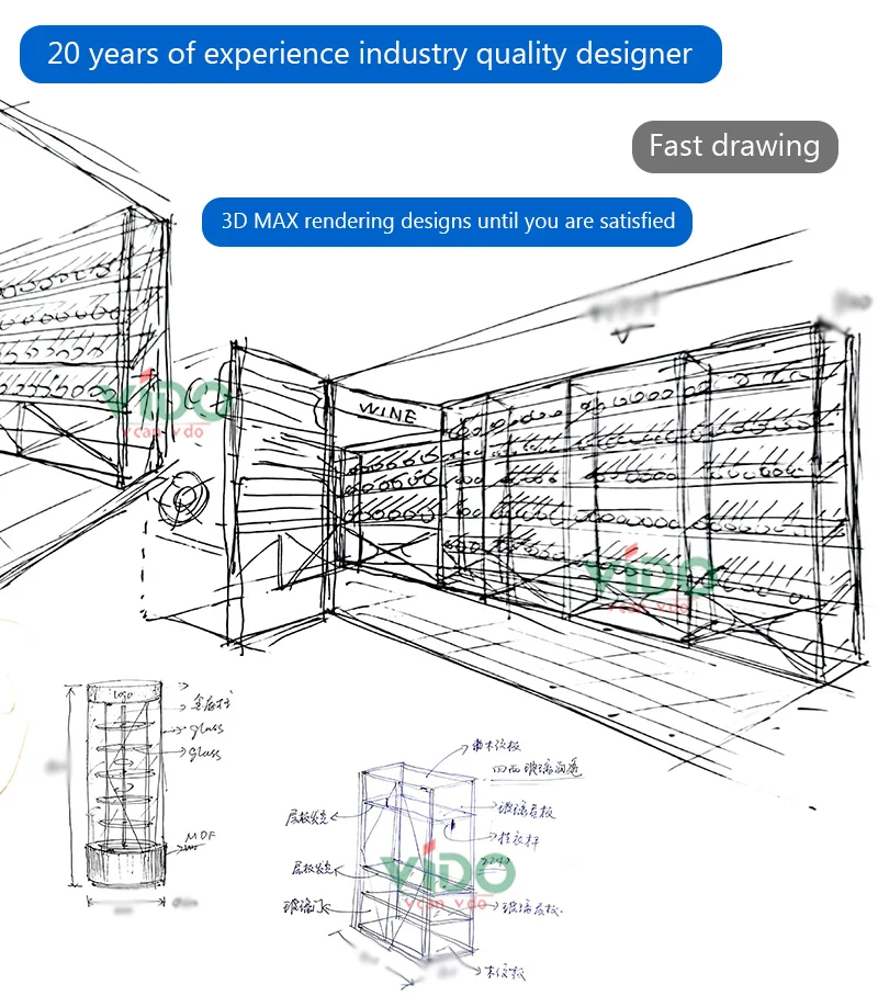 Luxury Glass Wine Cellar Display Racks - Stainless Steel