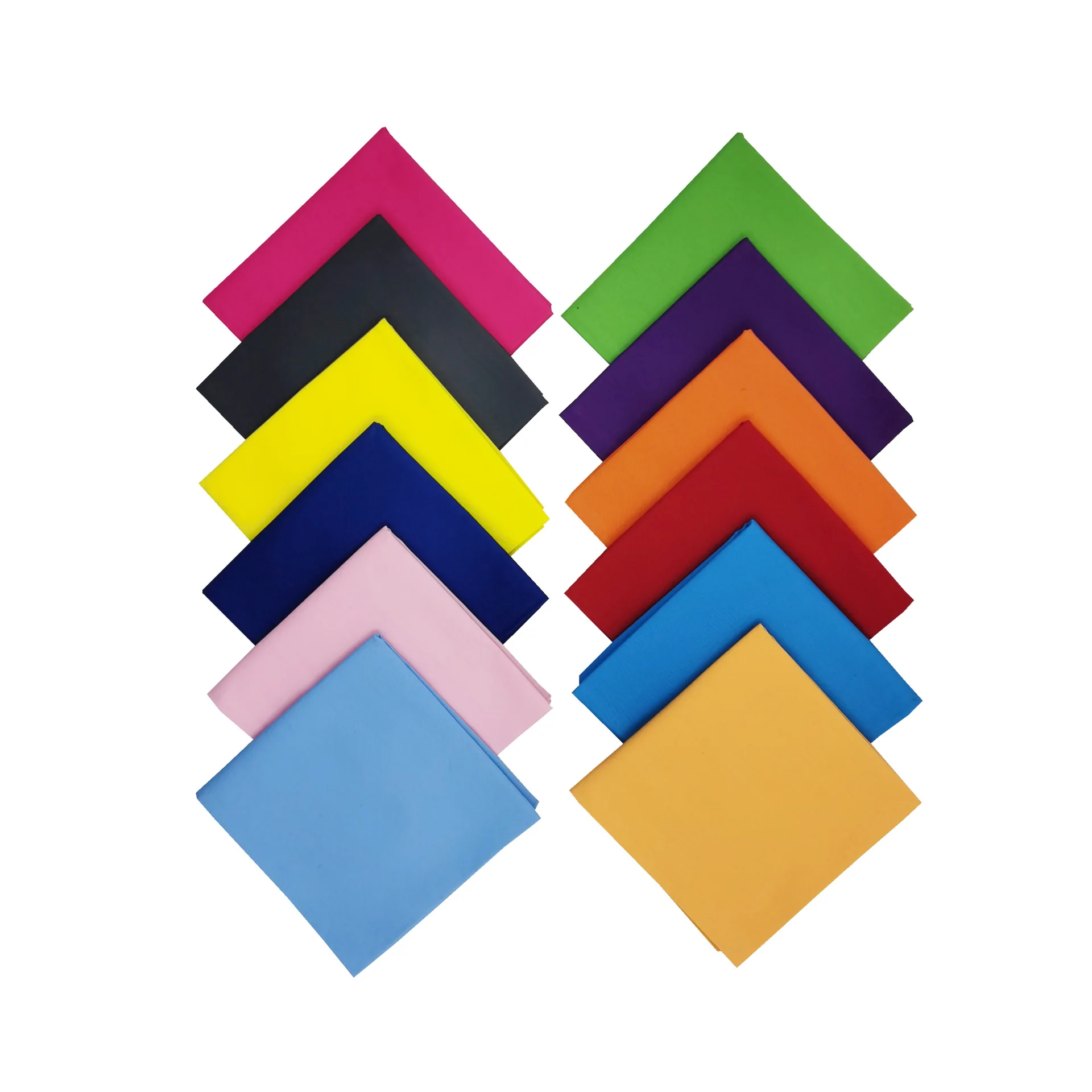 Design Your Own Bandana 100 Polyester Fabric Custom Logo Paisley Blank