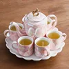 Pink high feet plate [Gift Box