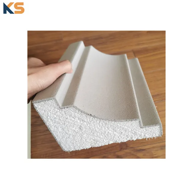 Lightweight Stone Texture Color  EPS Expanded Polystyrene Styrofoam Cornice Moulding
