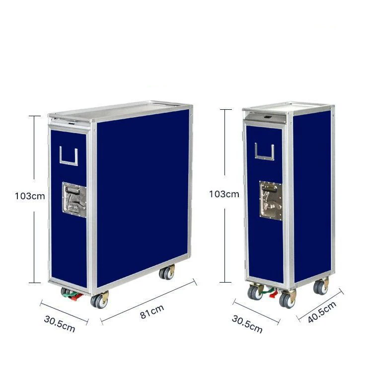 Aviation Inflight Service Cart Aluflite Meal Trolley Atlas Cart Atlas