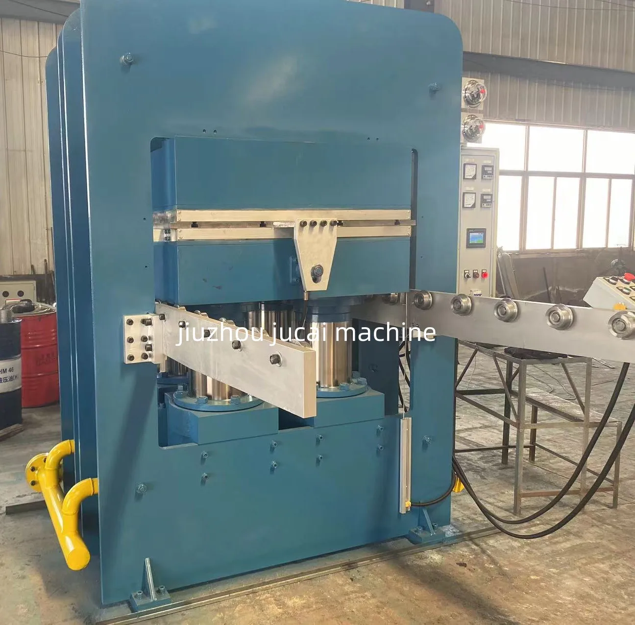 Rubber Floor Mat Making Machine Price Plate Vulcanizing Press Core Pressure Vessel Component Rubber Compression Molding Machine