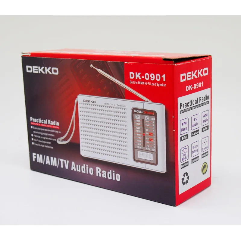 DK-0901 Retro Style Portable Radio New Model