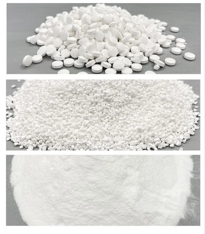 Порошок хлора в бочке 50 кг для дезинфекции сточных вод бассейна