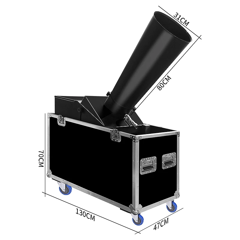SHTX工場価格ミニCO2紙吹雪機大型レインボーペーパーランチャー