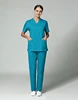 Lake Blue Women's Short Sleeve Scrub Set