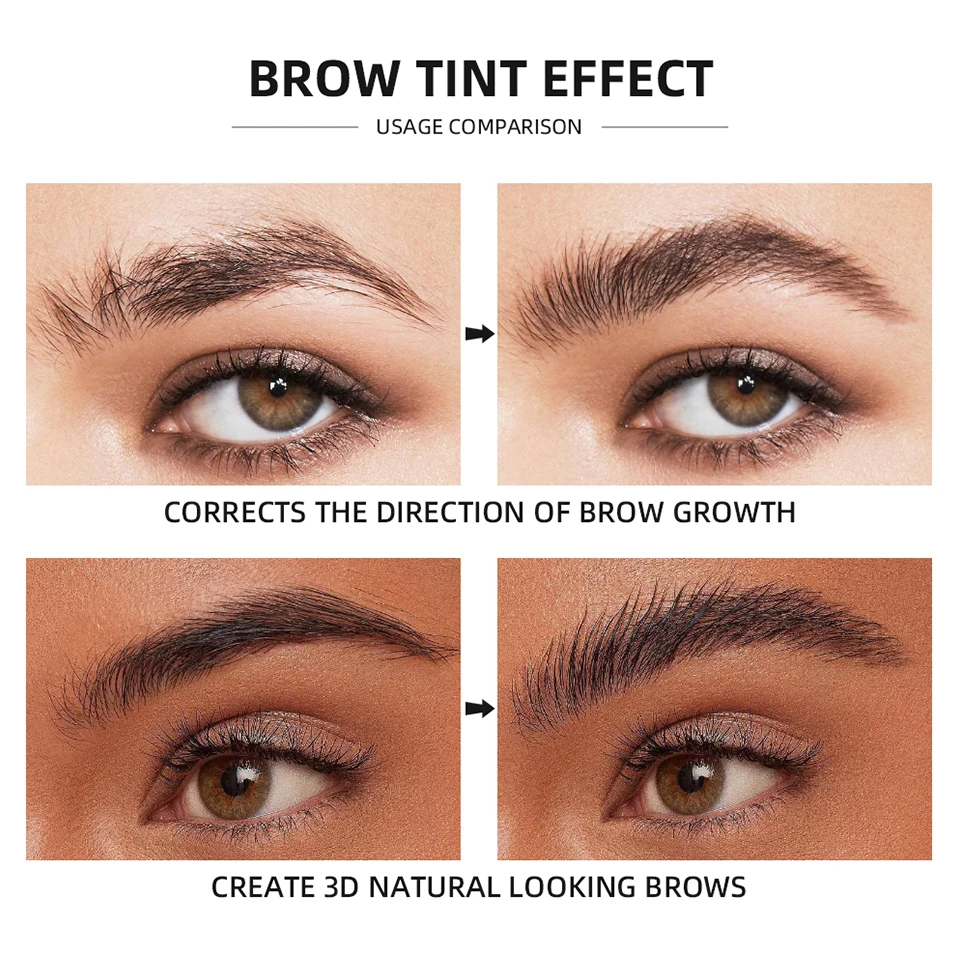 Dark Brown Eyebrow Lamination Dye Kit Private Label Water Proof